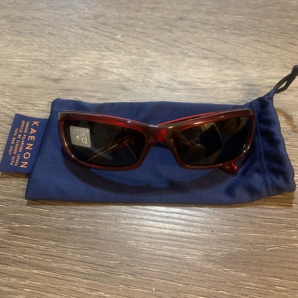 Kaenon Burgundy Wrap Polarized Sunglasses 2 of 300 made NWT - Picture 1 of 9